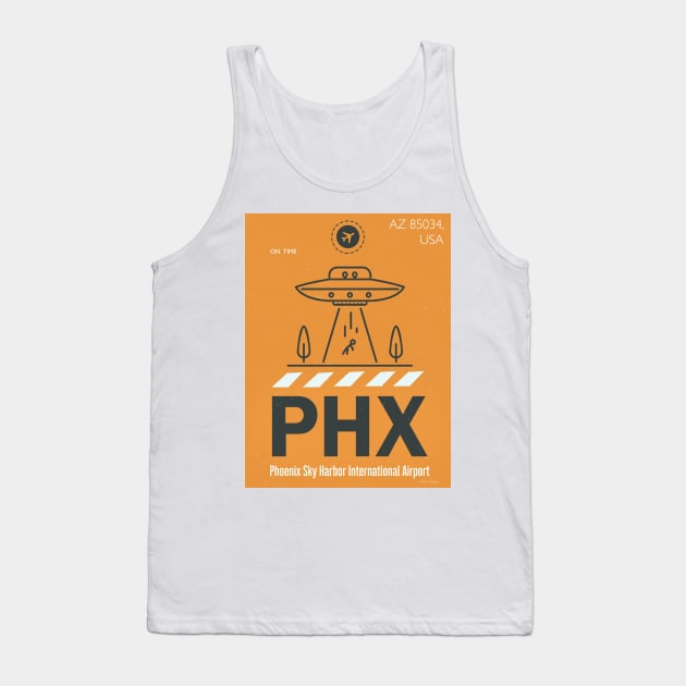 PHX Phoenix airport Tank Top by Woohoo